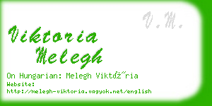 viktoria melegh business card